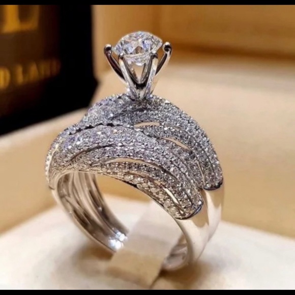 2pc engagement rings - Picture 1 of 1